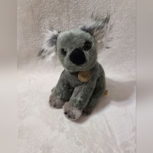 Miyoni by Aurora Koala Grey Plush 8" Life-Like Bean Bottom